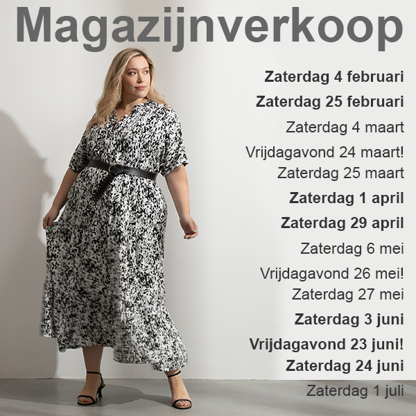 Magazijnverkoop data